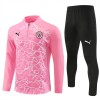 Manchester City Trenings Collegegenser 2024-25 Kvart-Zip Rosa - Herre